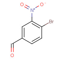 163596-75-6 4-BROMO-3-NITRO-BENZALDEHYDE chemical structure
