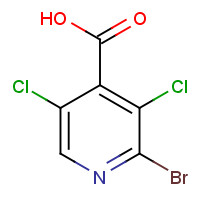 343781-56-6 2-BROMO-3,5-DICHLOROISONICOTINIC ACID chemical structure