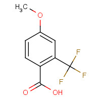 127817-85-0 4-METHOXY-2-(TRIFLUOROMETHYL)BENZOIC ACID chemical structure