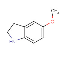21857-45-4 5-Methoxy-2,3-dihydroindoline chemical structure