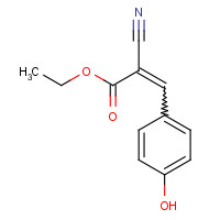 6935-44-0 ETHYL-ALPHA-CYANO-4-HYDROXYCINNAMATE chemical structure