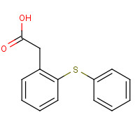 1527-17-9 2-[2-(PHENYLTHIO)PHENYL]ACETIC ACID chemical structure