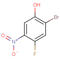 84478-87-5 2-BROMO-4-FLUORO-5-NITROPHENOL chemical structure