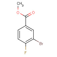 82702-31-6 Methyl 3-bromo-4-fluorobenzoate chemical structure