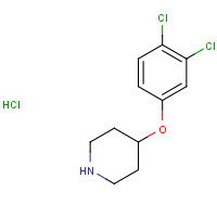 817186-93-9 4-(3,4-Dichlorophenoxy)piperidine hydrochloride chemical structure