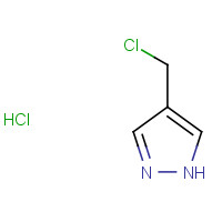 163008-98-8 4-(CHLOROMETHYL)-1H-PYRAZOLE HYDROCHLORIDE chemical structure
