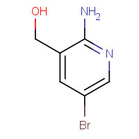 335031-01-1 2-Amino-5-bromo-3-(hydroxymethyl)pyridine chemical structure