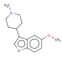 111963-87-2 5-METHOXY-3-(1-METHYL-4-PIPERIDINYL)INDOLE chemical structure