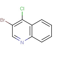 74575-17-0 3-BROMO-4-CHLOROQUINOLINE chemical structure
