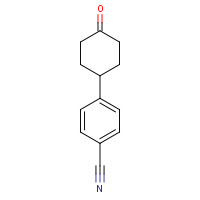 73204-07-6 4-(4-OXOCYCLOHEXYL)BENZONITRILE chemical structure
