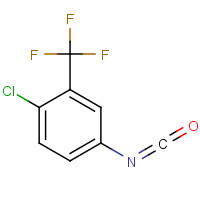 327-78-6 4-Chloro-3-(trifluoromethyl)phenyl isocyanate chemical structure