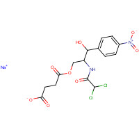 982-57-0 Chloramphenicol sodium succinate chemical structure