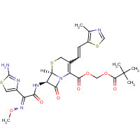 117467-28-4 Cefditoren pivoxil chemical structure