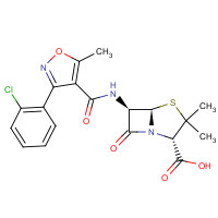 61-72-3 CLOXACILLIN chemical structure