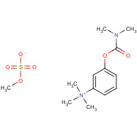 51-60-5 3-[[(Dimethylamino)carbonyl]oxy]-N,N,N-trimethylbenzenaminium methyl sulfate chemical structure
