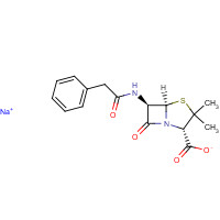 69-57-8 Penicillin G sodium salt chemical structure