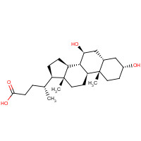 128-13-2 Ursodeoxycholic acid chemical structure
