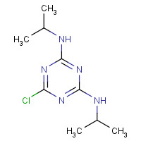 139-40-2 2,4-Bis(isopropylamino)-6-chloro-1,3,5-triazine chemical structure