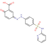 599-79-1 Salicylazosulfapyridine chemical structure