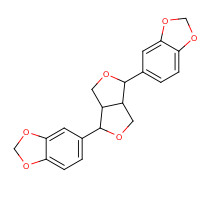 607-80-7 Sesamin chemical structure
