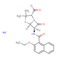 985-16-0 NAFCILLIN SODIUM SALT chemical structure