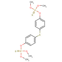 3383-96-8 O,O,O',O'-Tetramethyl O,O'-(thiodi-4,1-phenylene) phosphorothioate chemical structure