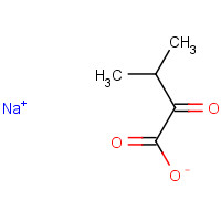 3715-29-5 Sodium 3-methyl-2-oxobutanoate chemical structure