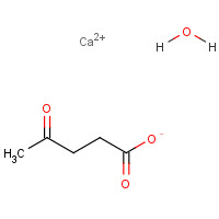 5743-49-7 LEVULINIC ACID CALCIUM SALT DIHYDRATE chemical structure