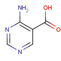 20737-41-1 4-AMINOPYRIMIDINE-5-CARBOXYLIC ACID chemical structure