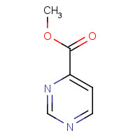 2450-08-0 PYRIMIDINE-4-CARBOXYLIC ACID METHYL ESTER chemical structure