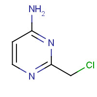 79651-35-7 4-Pyrimidinamine,2-(chloromethyl)-(9CI) chemical structure