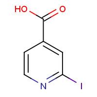 58481-10-0 2-IODO-ISONICOTINIC ACID chemical structure