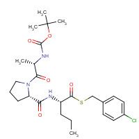 90171-50-9 BOC-ALA-PRO-NVA-4-CHLORO-SBZL chemical structure