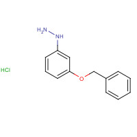 56468-67-8 (3-BENZYLOXY-PHENYL)-HYDRAZINE HYDROCHLORIDE chemical structure