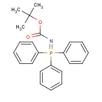 68014-21-1 N-BOC-IMINO-(TRIPHENYL)PHOSPHORANE chemical structure