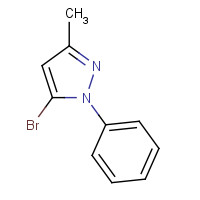41327-15-5 5-BROMO-3-METHYL-1-PHENYLPYRAZOLE chemical structure