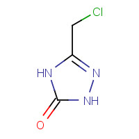 252742-72-6 5-CHLOROMETHYL-2,4-DIHYDRO-[1,2,4]TRIAZOL-3-ONE chemical structure