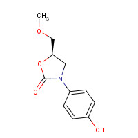 79038-60-1 (R)-3-(4-Hydroxyphenyl)-5-(methoxymethyl)-2-oxazolidinone chemical structure