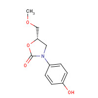 135605-66-2 (S)-3-(4-Hydroxyphenyl)-5-(methoxymethyl)-2-oxazolidinone chemical structure