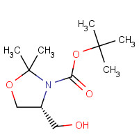 108149-63-9 (R)-4-HYDROXYMETHYL-2,2-DIMETHYL-OXAZOLIDINE-3-CARBOXYLIC ACID TERT-BUTYL ESTER chemical structure