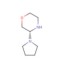 511295-94-6 Morpholine,4-(3R)-3-pyrrolidinyl-(9CI) chemical structure