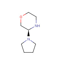 216669-67-9 4-(3S)-3-Pyrrolidinyl-morpholine chemical structure