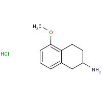 105086-80-4 (S)-2-AMINO-5-METHOXYTETRALIN HYDROCHLORIDE chemical structure