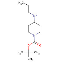 301225-58-1 1-Boc-4-Propylaminopiperidine chemical structure