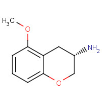 117422-50-1 (3S)-3,4-dihydro-5-methoxy-2H-1-Benzopyran-3-amine chemical structure