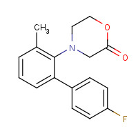 159706-87-3 (S)-3-(4-Fluorophenyl)-4-benzyl-2-morpholinone chemical structure