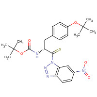 272442-17-8 Boc-ThionoTyr(tBu)-1-(6-nitro)benzotriazolide chemical structure