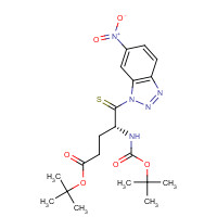 184951-90-4 Boc-ThionoGlu(OtBu)-1-(6-nitro)benzotriazolide chemical structure