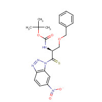 184951-89-1 BOC-THIONOSER(BZL)-1-(6-NITRO)BENZOTRIAZOLIDE chemical structure