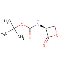 98541-64-1 N-(TERT-BUTOXYCARBONYL)-L-SERINE BETA-LACTONE chemical structure